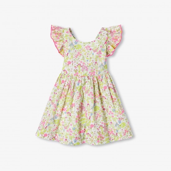 Baby girl dress in Liberty fabric