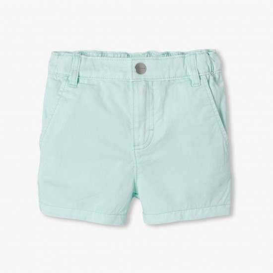 Baby boy twill shorts