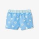 Baby swim shorts with fish pattern