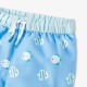 Baby swim shorts with fish pattern
