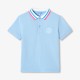 Boy mini piqué cotton polo shirt 