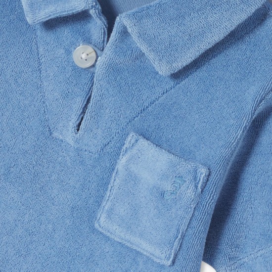Baby boy terry polo shirt