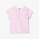 Baby girl short-sleeved cotton T-shirt