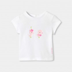 Baby girl short-sleeved T-shirt