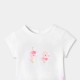 Baby girl short-sleeved T-shirt