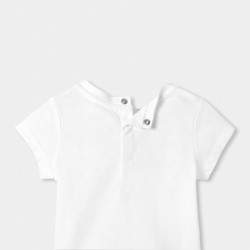 Baby girl short-sleeved T-shirt