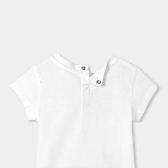 Baby girl short-sleeved T-shirt