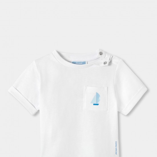 Baby boy organic cotton T-shirt