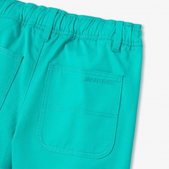 Boy cotton twill Bermuda shorts