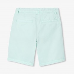 Boy cotton twill Bermuda shorts