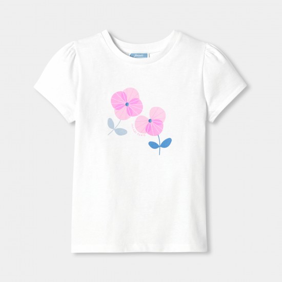 Girl cotton jersey T-shirt