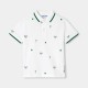 Boy cotton piqué polo shirt
