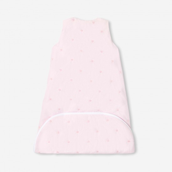 6-24 months adjustable embroidered poplin sleeping bag