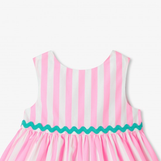 Baby girl striped cotton dress