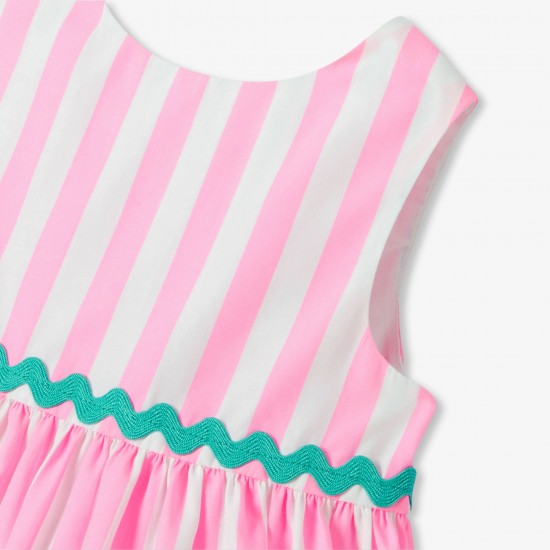 Baby girl striped cotton dress