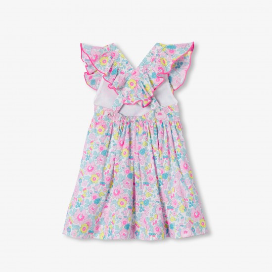 Baby girl dress in Liberty fabric