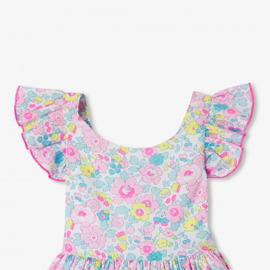 Baby girl dress in Liberty fabric