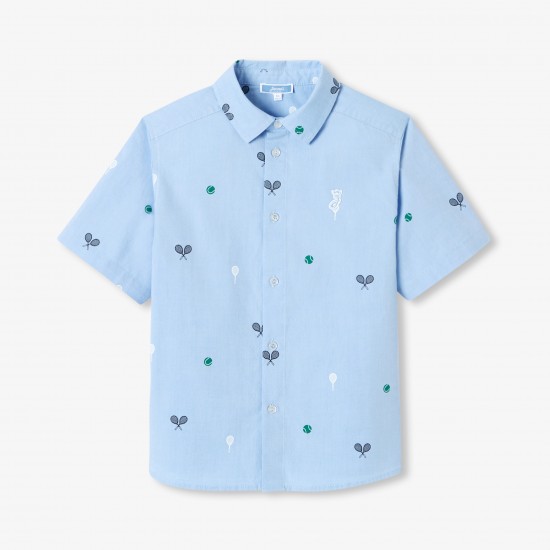 Boy short-sleeved shirt