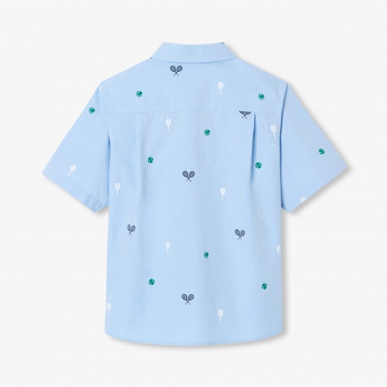 Boy short-sleeved shirt