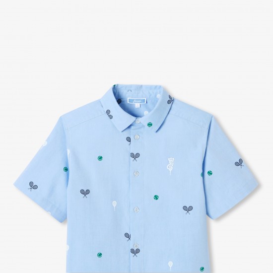 Boy short-sleeved shirt