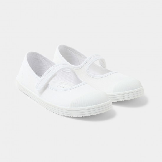 Girl canvas Mary Janes 