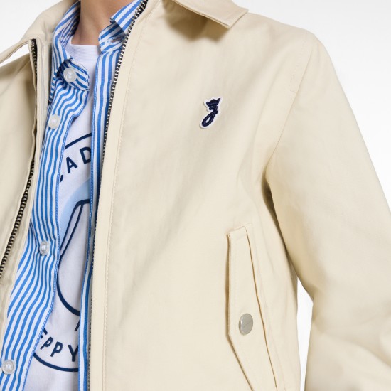 Child lightweight twill Harrington jacket 