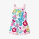 Girl floral poplin jumpsuit 