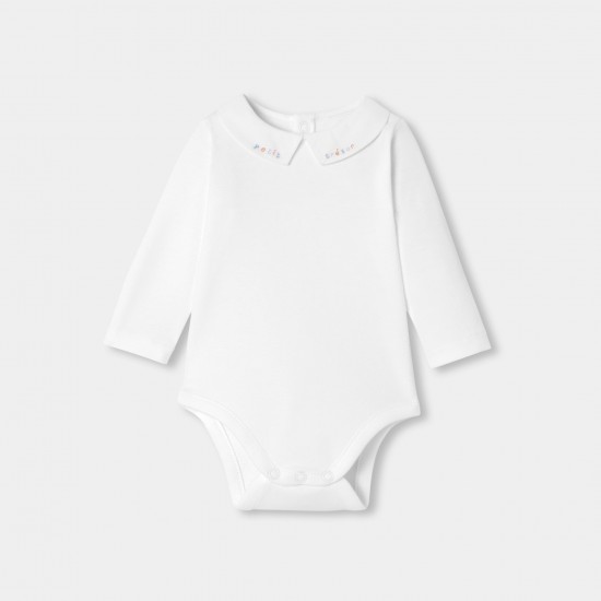 Baby boy long-sleeved bodysuit