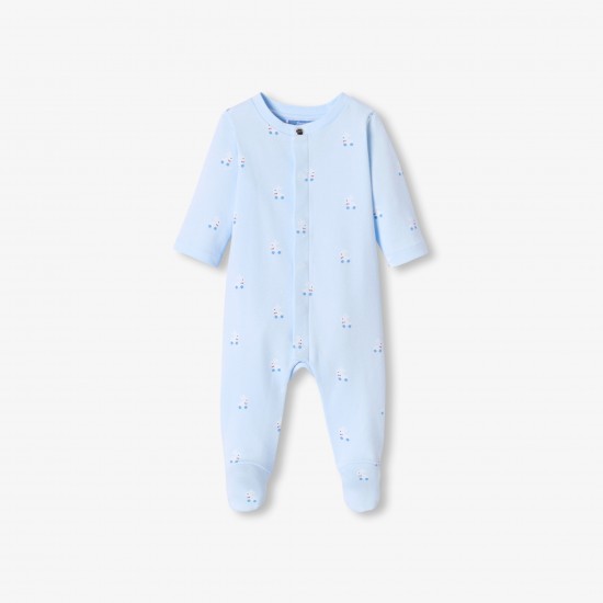 Cotton bunny pajamas