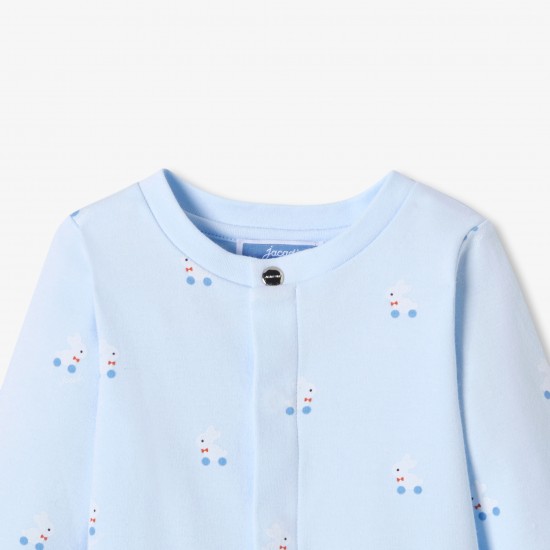 Cotton bunny pajamas