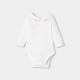 Baby girl long-sleeved cotton bodysuit