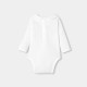 Baby girl long-sleeved cotton bodysuit