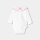 Baby girl long-sleeved cotton bodysuit 