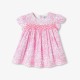 Baby girl short-sleeved Liberty fabrics dress 