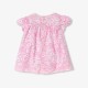 Baby girl short-sleeved Liberty fabrics dress 
