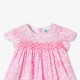 Baby girl short-sleeved Liberty fabrics dress 