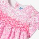 Baby girl short-sleeved Liberty fabrics dress 