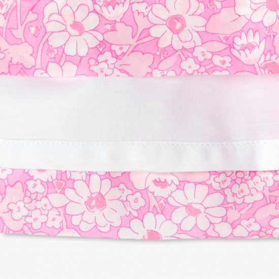 Baby girl short-sleeved Liberty fabrics dress 