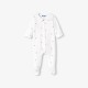 Baby girl Interlock cotton floral print pajamas
