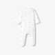 Baby girl Interlock cotton floral print pajamas