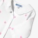 Baby girl Interlock cotton floral print pajamas