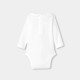 Baby girl long-sleeved cotton bodysuit