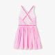 Girl striped poplin dress