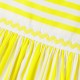 Girl striped poplin dress