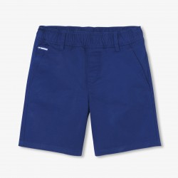 Boy cotton twill Bermuda shorts