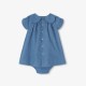 Baby girl chambray dress