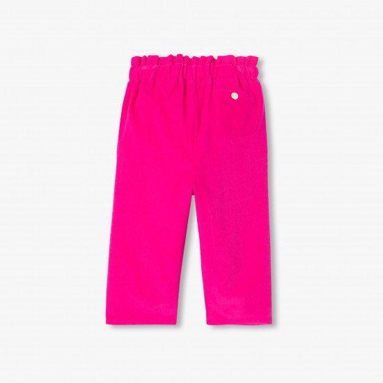Baby girl fine-ribbed corduroy pants