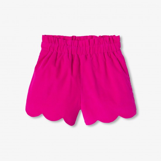 Baby girl fine-ribbed corduroy shorts