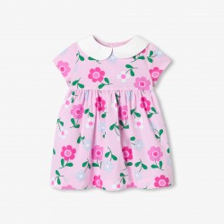 Baby girl floral popeline dress