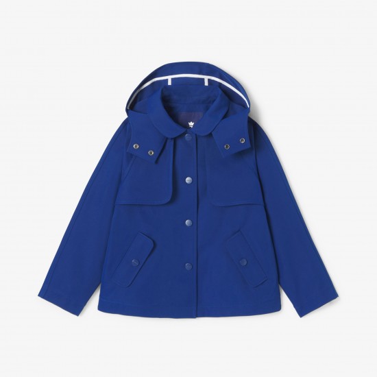 Girl short trench coat